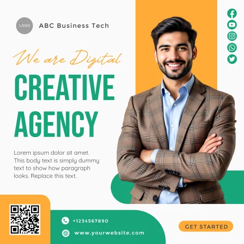 Flyer & sale poster template 1